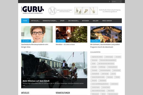 Magazon Wp theme site design template sample