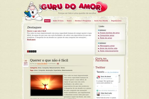GROVE theme site design template sample
