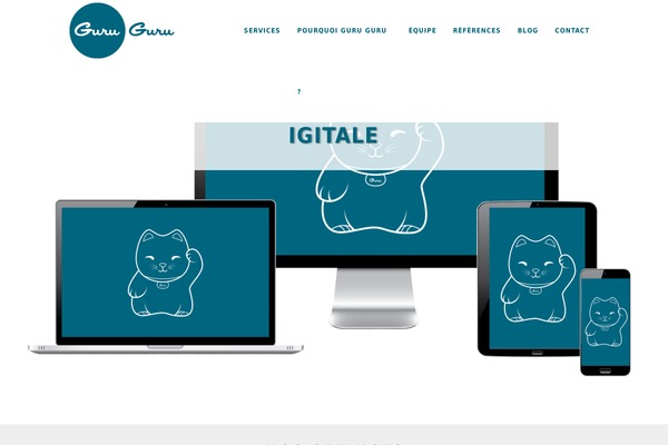 Soho theme site design template sample