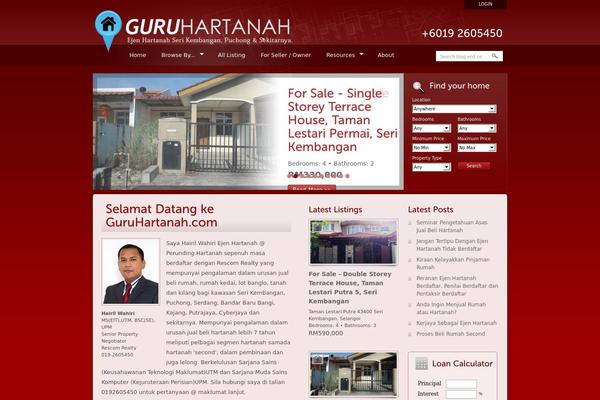 OpenDoor theme site design template sample