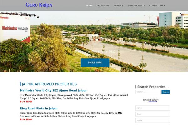 gurukripajaipur.com site used Blog64