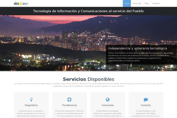 Busiprof theme site design template sample