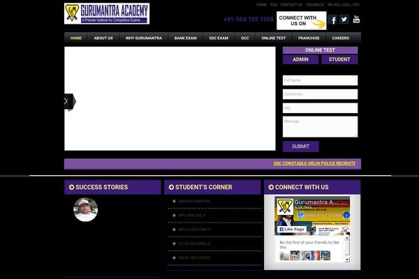 gurumantraacademy.com site used Gma