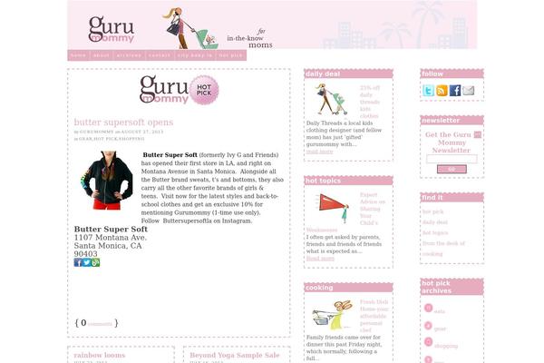 Thesis 1.7 theme site design template sample