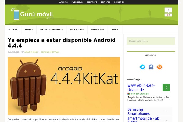 gurumovil.com site used Dinablogs-3