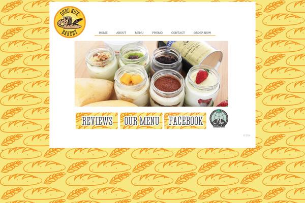 Guru theme site design template sample