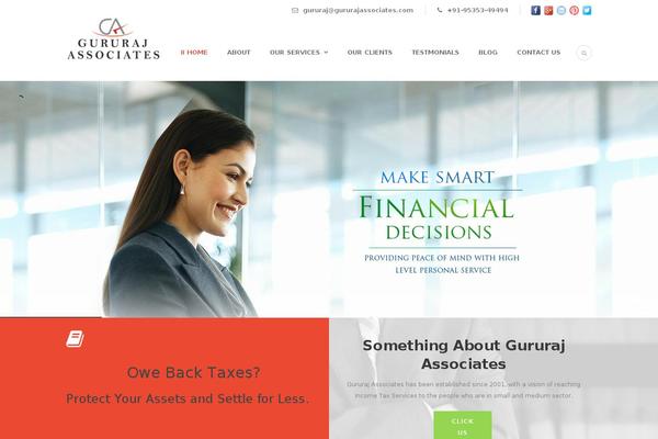 Site using Gdlr-lawyer plugin