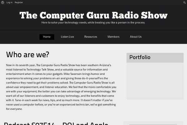 Site using Timed Content plugin