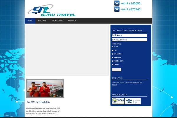 gurutravel.co.nz site used Flexormagazine