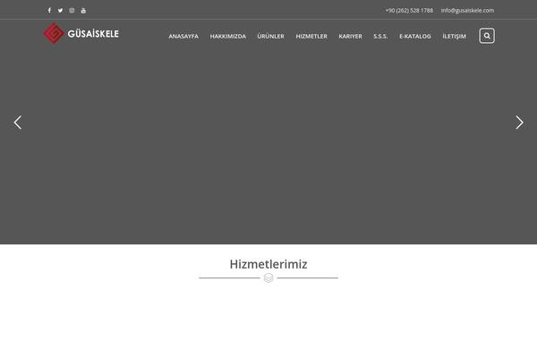 MF theme site design template sample