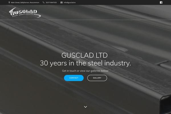 Mesmerize theme site design template sample
