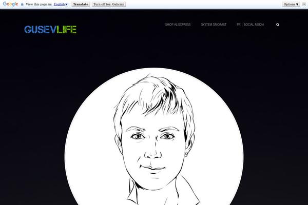 Bloggie theme site design template sample