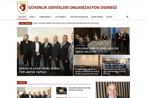 Newspaper theme site design template sample