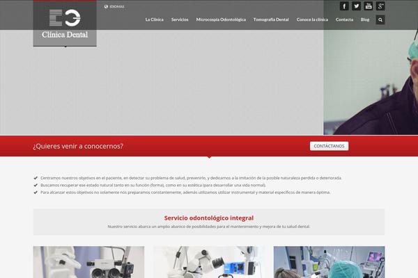 Kallyas theme site design template sample