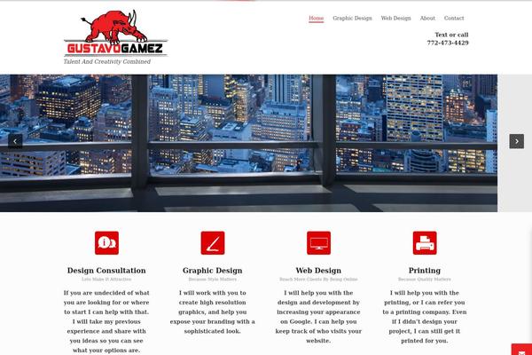 Limitless theme site design template sample