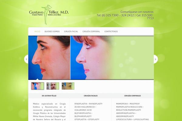 Aggregate theme site design template sample