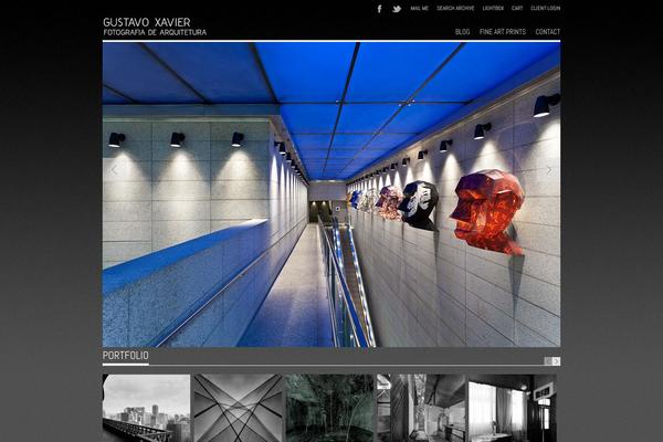 Albedo theme site design template sample