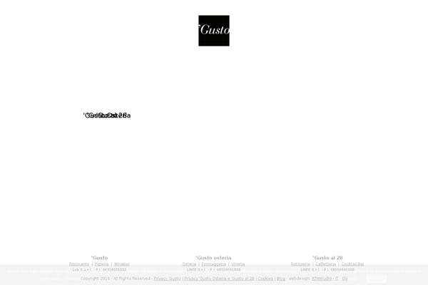 Gusto theme site design template sample