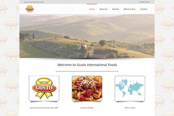 Lounge theme site design template sample