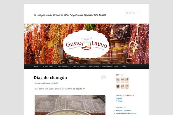 Twenty Seventeen theme site design template sample