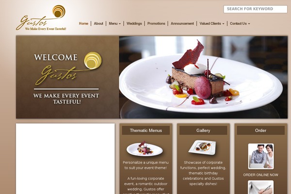 gustos.com.sg site used Gustos