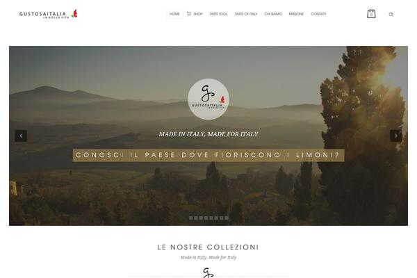 Ronneby_child theme site design template sample