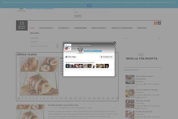Mesmerize theme site design template sample