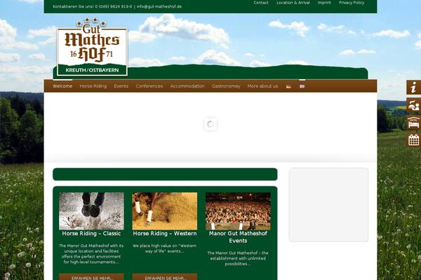 Site using Foodpress plugin