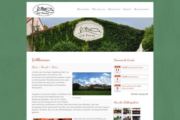Dandelion theme site design template sample