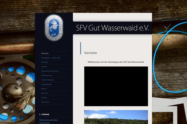 Dusk To Dawn theme site design template sample