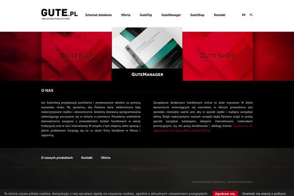 gute.pl site used Gute