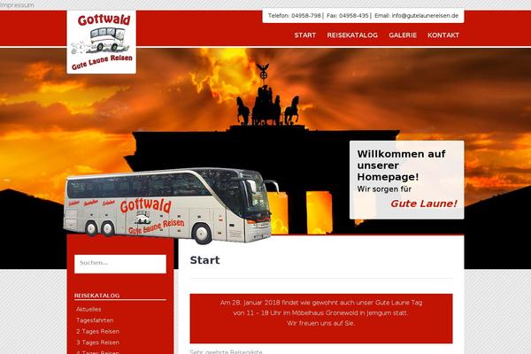 Chicago theme site design template sample