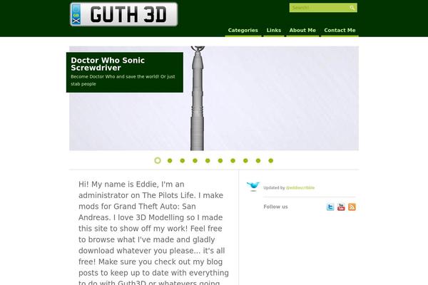 guth3d.com site used Green Stimulus