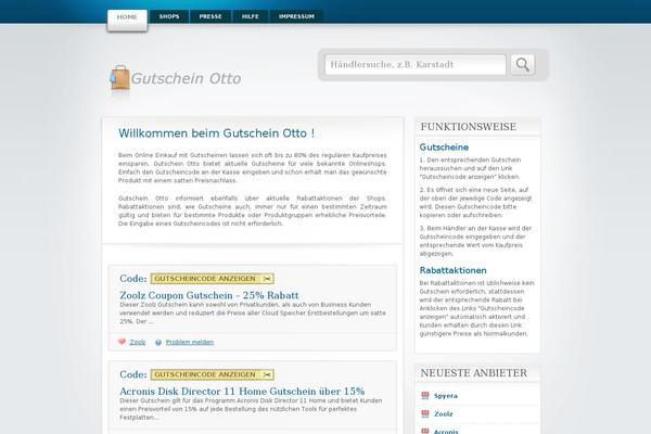Clipper theme site design template sample