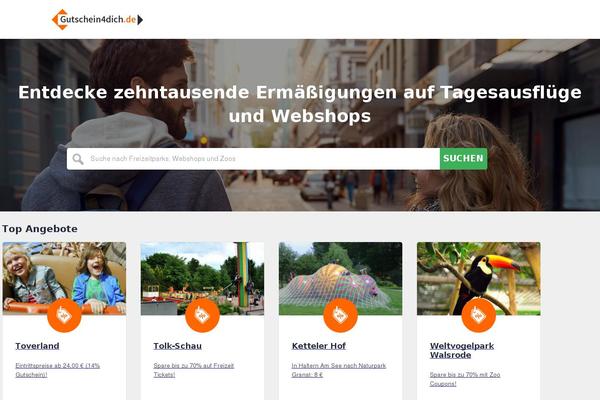 gutschein4dich.de site used Withdiscount