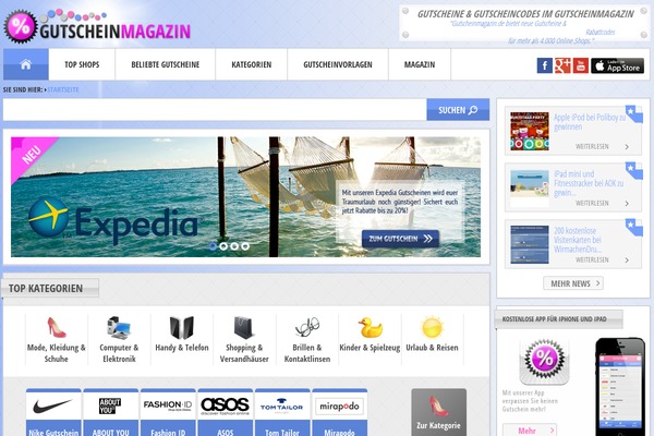gutscheinmagazin.de site used Gm2013