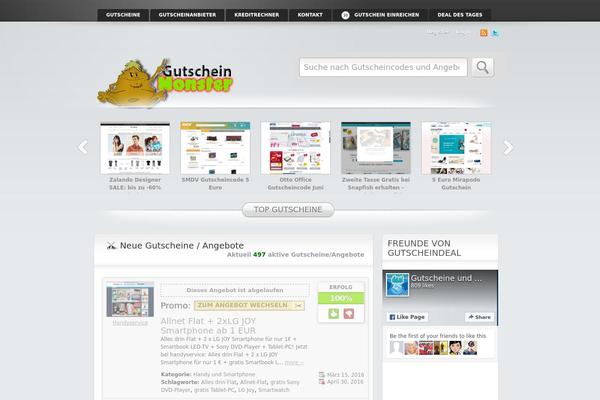 Clipper theme site design template sample