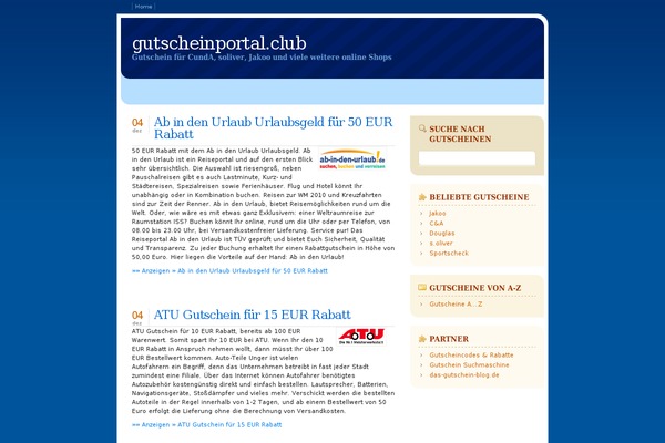 gutscheinportal.com site used Insense