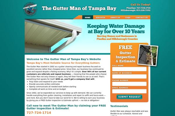 gutter-man.com site used Gutterman