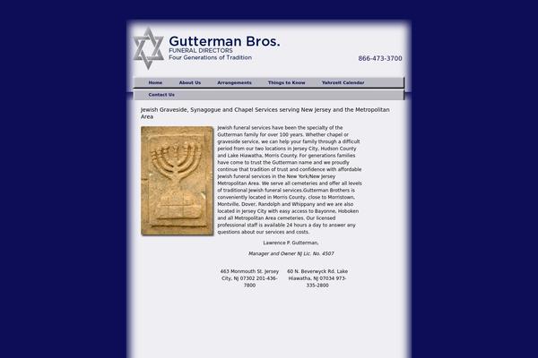 guttermanbrothers.com site used Gutterman