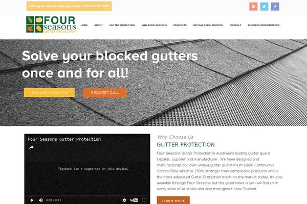 Fortuna-child theme site design template sample