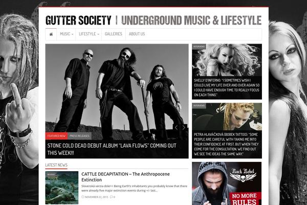 guttersociety.com site used Daphne