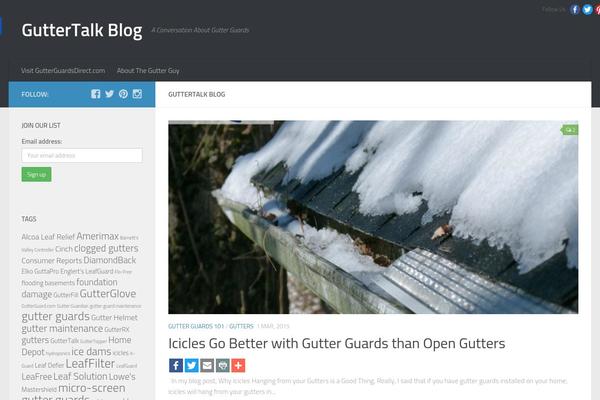 Hueman theme site design template sample