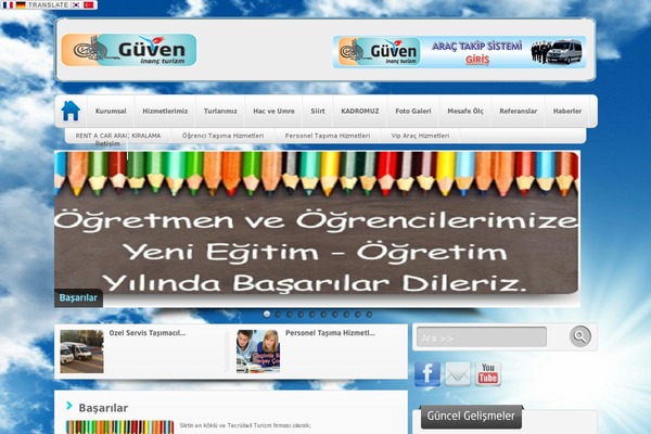 guveninancturizm.com site used Turizm