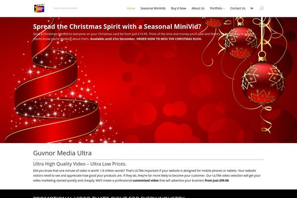 Getvideo theme site design template sample