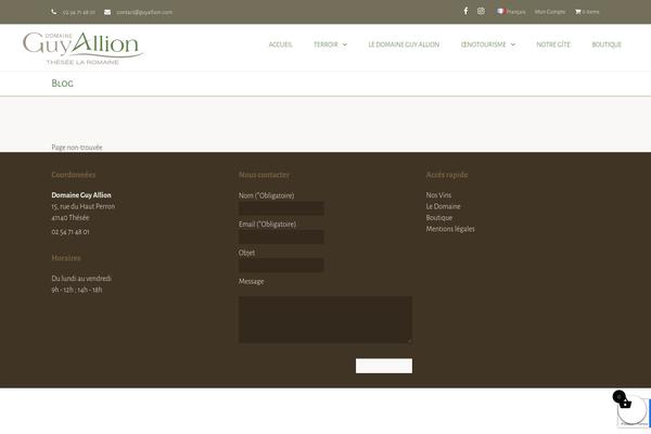 TheFox theme site design template sample