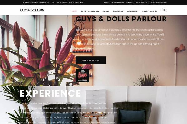Kloe theme site design template sample