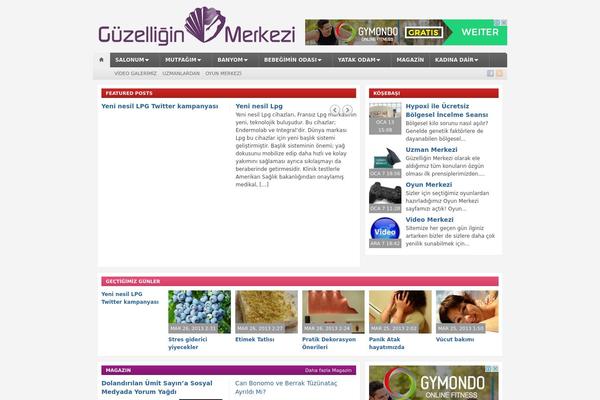 Telegraph theme site design template sample