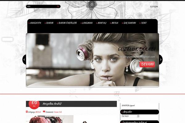Stylish theme site design template sample