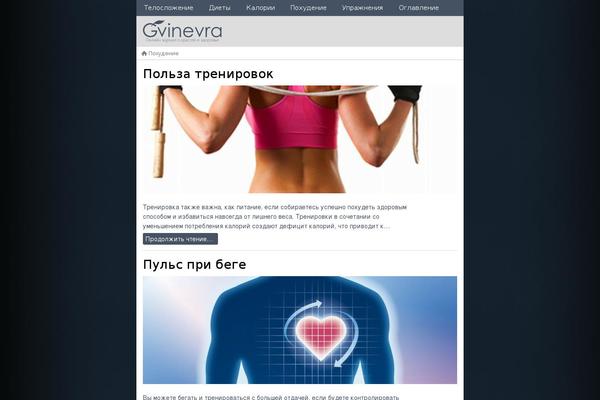 Success theme site design template sample